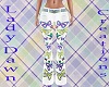 Plaid Butterfly Pants