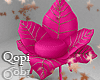 Leaf Deep Pink Chair