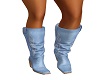 MP~BLUE COWGIRL BOOTS