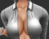 sw Silver Satin Tunic