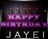 J:BDay Candle (Purple)