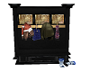 Coat rack w/ pose