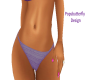 purple bottom bikini