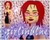 girlinblue Sticker
