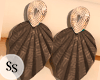 S-Jade Earring Brown