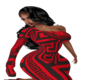 RIFGT ARM-RED DRESS