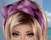 Purple Dafna Head Wrap 2