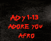 AFRO-ADORE YOU