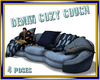 Denim Cozy Couch