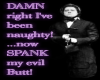 spank evil