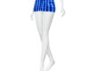Blue Plaid Skirt RLS