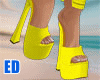 Party Heels Yellow