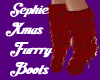 Sephie Xmas Furry Boots