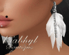Ornella Earrings White