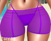 C~Purple Neon Shorts