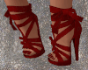 WRAPPED STILETTO RED