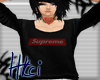 !S! Black SupremeSweater