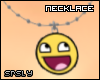 srs. 8D Smiley Necklace