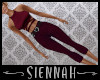 Burgundy Capri Fit  RLS