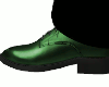 Retro Green Tux Shoes