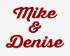 Denise and Mike Sign