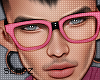 !!S Nerd Glasses Pink