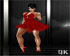 (QK) MOLLY RED DRESS