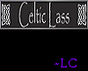 Celtic Lass sticker ~LC