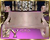 ZY: Pink Wedding Bench