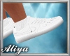 A* White sneakers