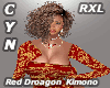 RXL  Red Dragon  Kimono
