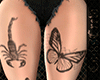 CC. Legs Tattoo RLL 10