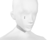 E Under Eye Face Tattoo