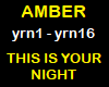 AMBER-THIS IS YOUR NIGHT