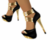 Golden Shoe Heels FL2