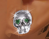 Asteri Skull Earrings