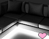 Neon Black Couch