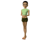 Standing cute