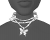 bratz butterfly necklace