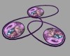 Purple Witch flying disc