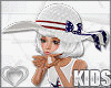 💗 Kids USA Hat