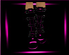 {RA}Pink/Blck PVC Boots