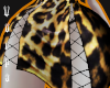 Faux cheeta dress.