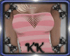 KK Pink Striped Romper