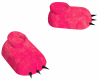 Pink Monster Slippers