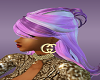 Amani purple Streak hair