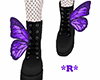 *R* BUtterfly boots PU