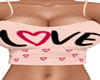 Couple Pink Love Top