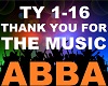 ABBA - Thank You For