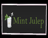 Mint Julep Sign
